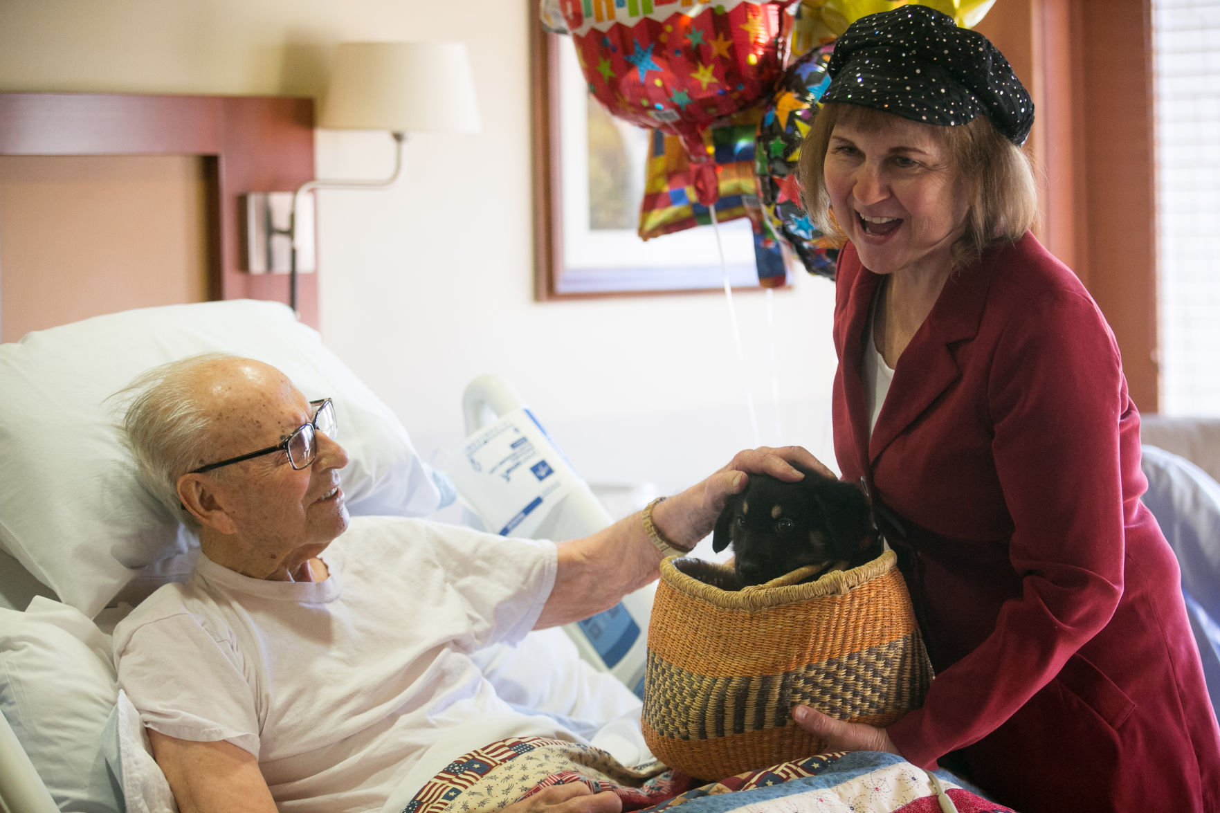 Feb. 24, 2020 | U.S. veteran celebrates his 101st birthday
